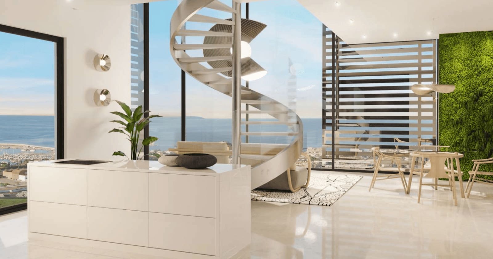 2 quarto Penthouse para venda em Palma de Mallorca com piscina garagem - 2 550 000 € (Ref: 9077649)