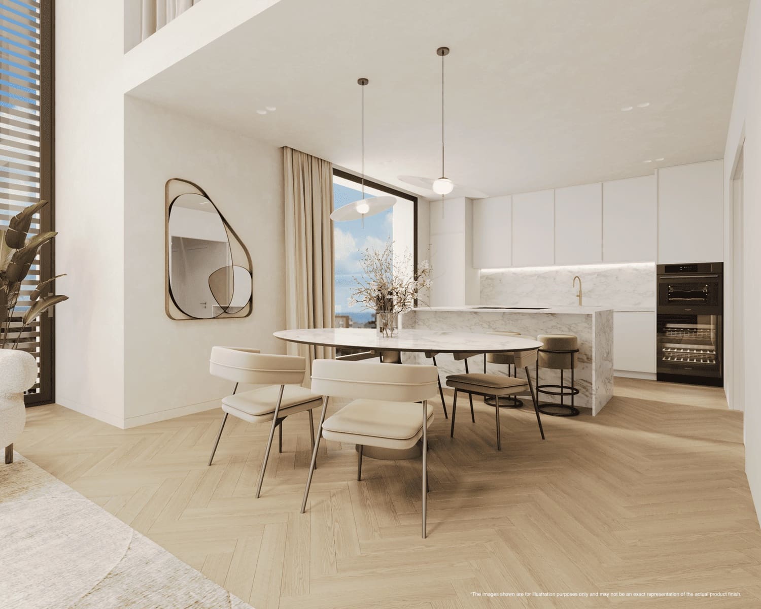 2 soveværelse Penthouse til salg i Palma de Mallorca med swimmingpool garage - € 1.915.000 (Ref: 9077651)