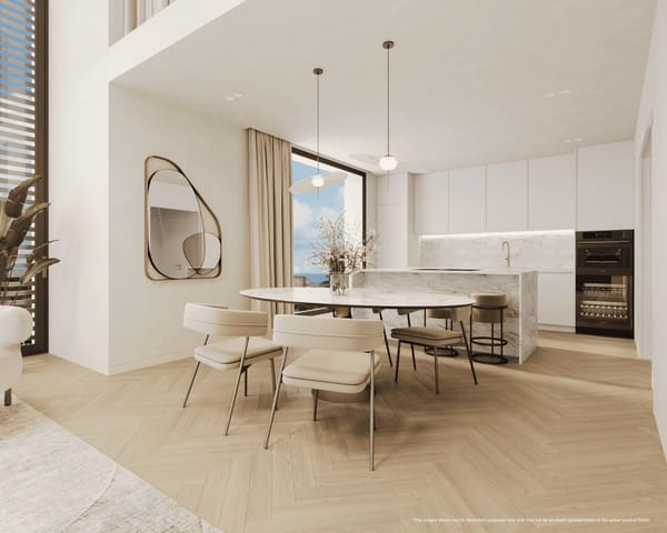 2 soveværelse Penthouse til salg i Nou Llevant, Palma de Mallorca med swimmingpool garage - € 1.915.000 (Ref: 9077651)