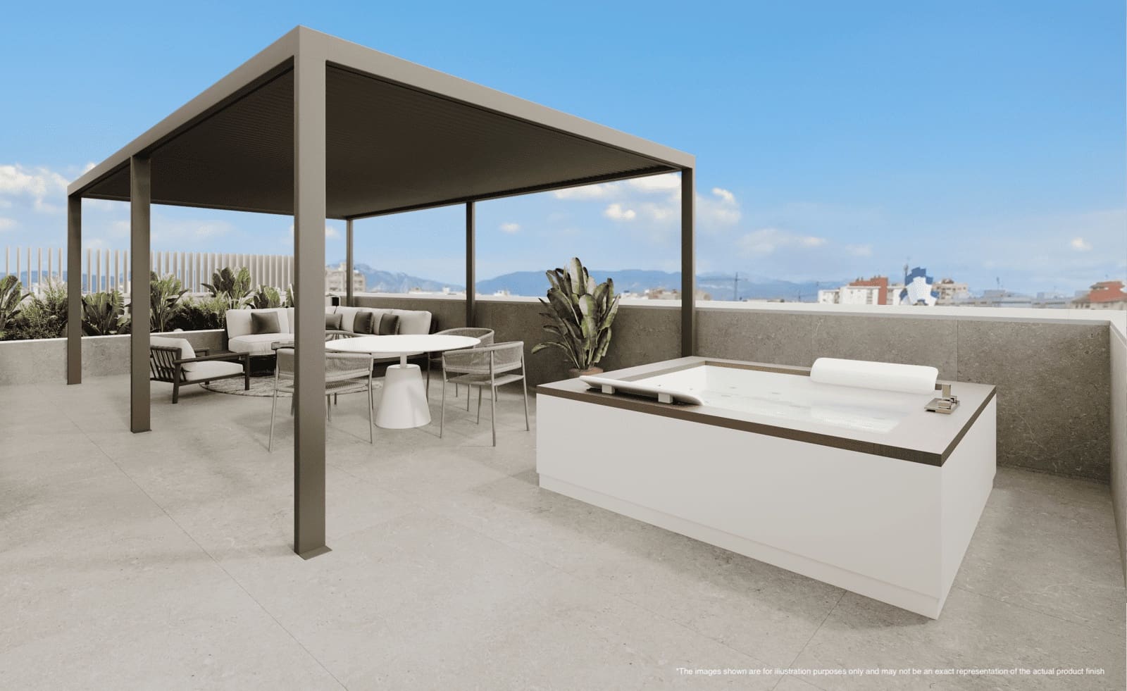 2 soveværelse Penthouse til salg i Palma de Mallorca med swimmingpool garage - € 1.915.000 (Ref: 9077651)