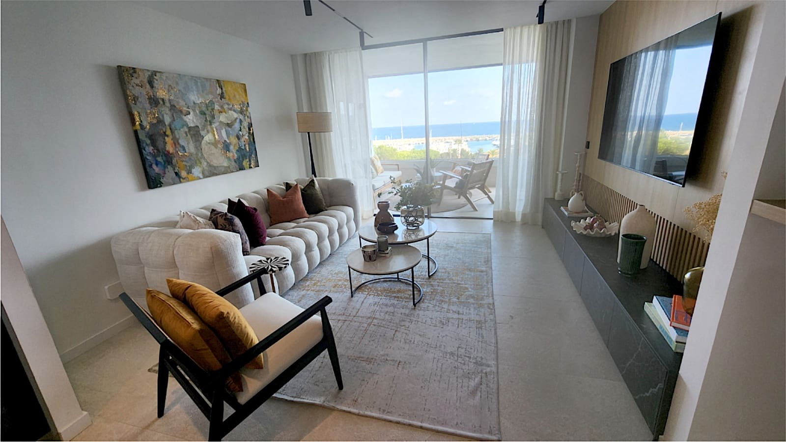 3 slaapkamer Flat te huur in Portals Nous met zwembad - € 4.200 (Ref: 9226080)