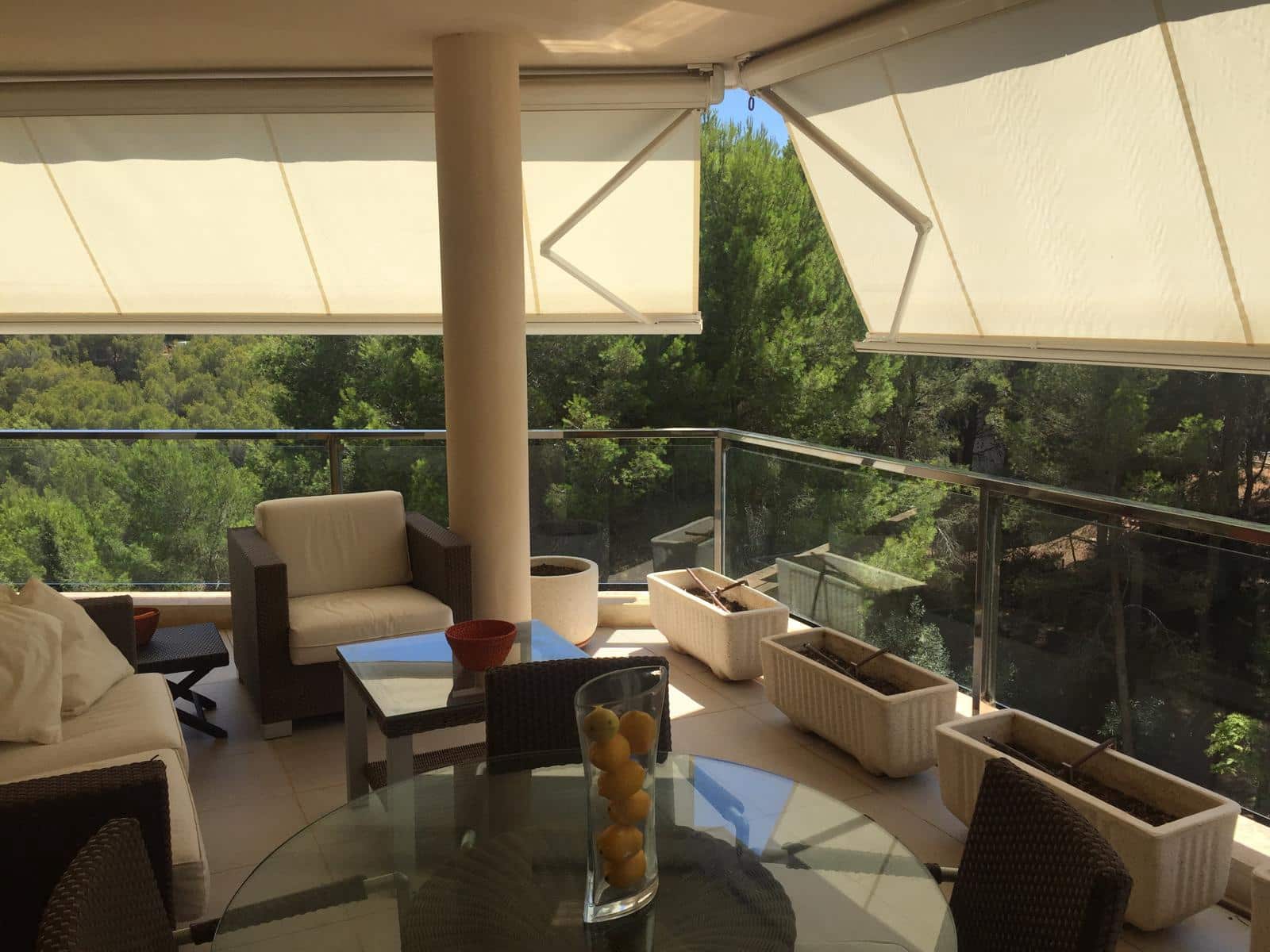 3 makuuhuone Kattohuoneisto vuokrattavana paikassa Sol de Mallorca mukana uima-altaan 
autotalli - 3 200 € (Ref: 9450400)