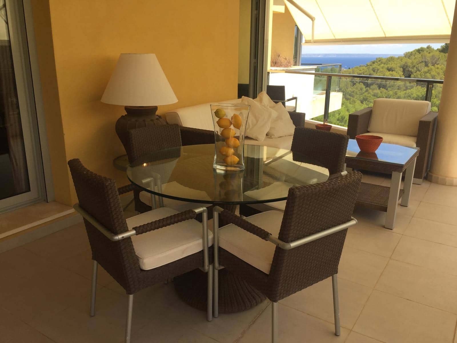 3 makuuhuone Kattohuoneisto vuokrattavana paikassa Sol de Mallorca mukana uima-altaan 
autotalli - 3 200 € (Ref: 9450400)