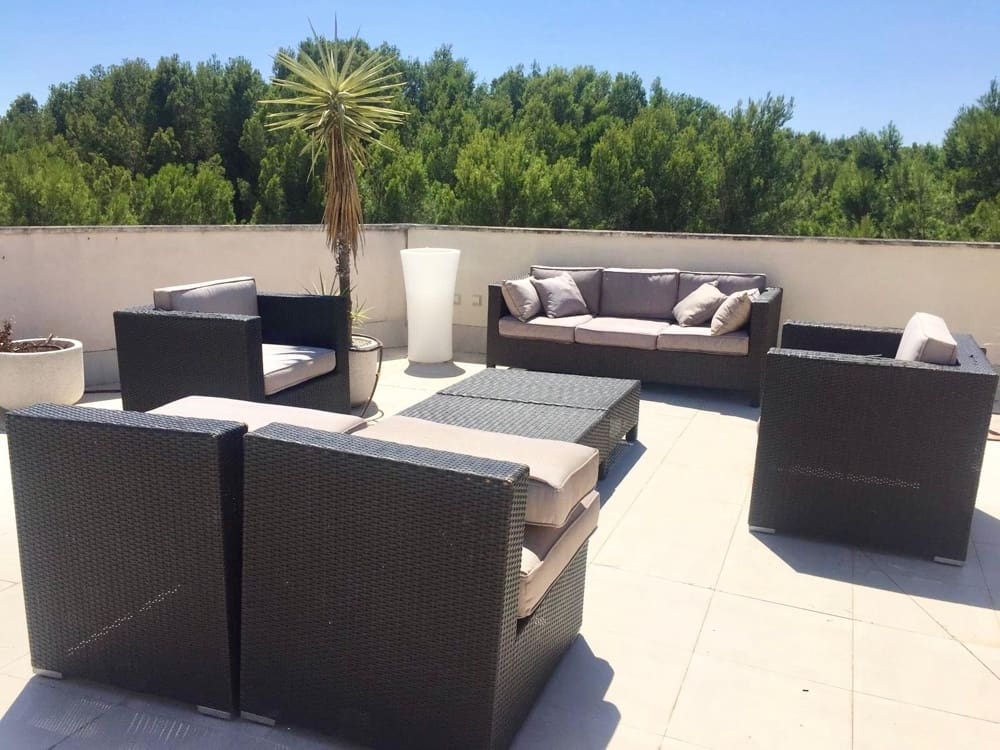 3 makuuhuone Kattohuoneisto vuokrattavana paikassa Sol de Mallorca mukana uima-altaan 
autotalli - 3 200 € (Ref: 9816652)