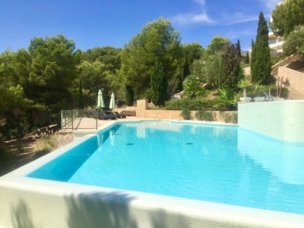 3 makuuhuone Kattohuoneisto vuokrattavana paikassa Sol de Mallorca mukana uima-altaan 
autotalli - 3 200 € (Ref: 9816652)