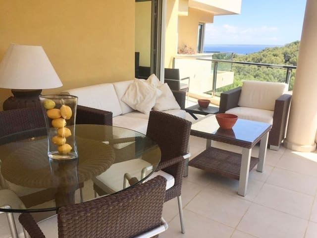 3 soverom Penthouse til leie i Sol de Mallorca, Calvià med svømmebasseng garasje - € 3 200 (Ref: 9816652)