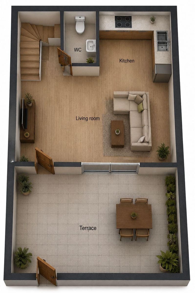 Bungalow de 2 habitaciones en Santa Pola en venta - 289.000 € (Ref: 10062535)