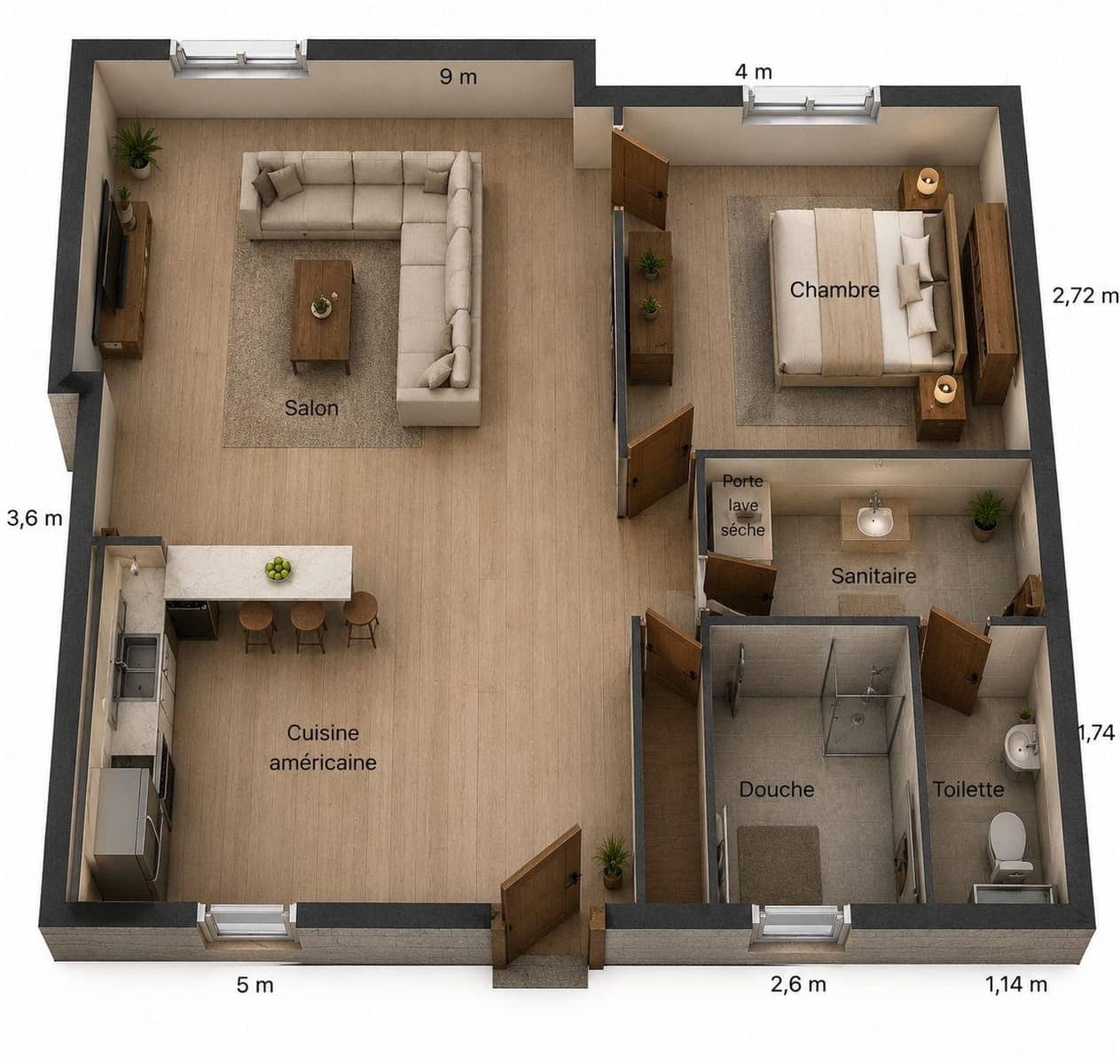 3 soveværelse Lejlighed til salg i Alicante by med garage - € 283.000 (Ref: 10062549)