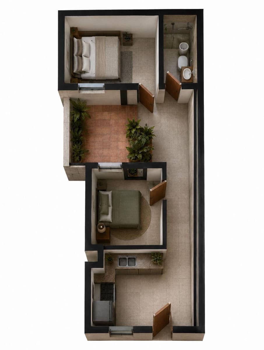 2 quarto Apartamento para venda em Alicante cidade - 159 000 € (Ref: 10062550)