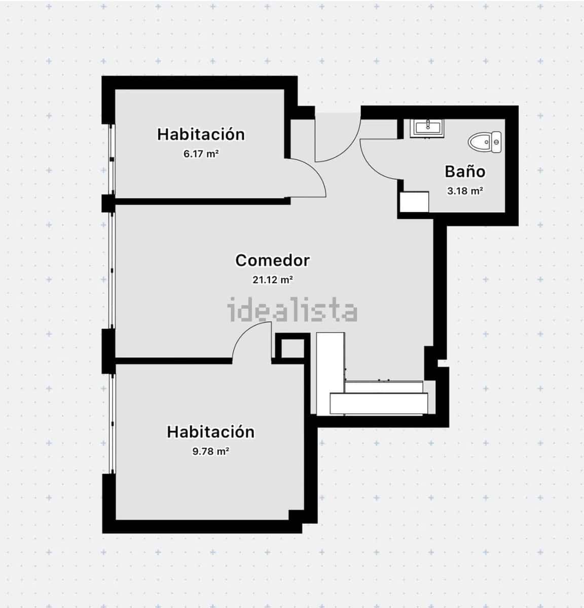 2 soverom Leilighet til salgs i Alicante by - € 210 000 (Ref: 10102630)