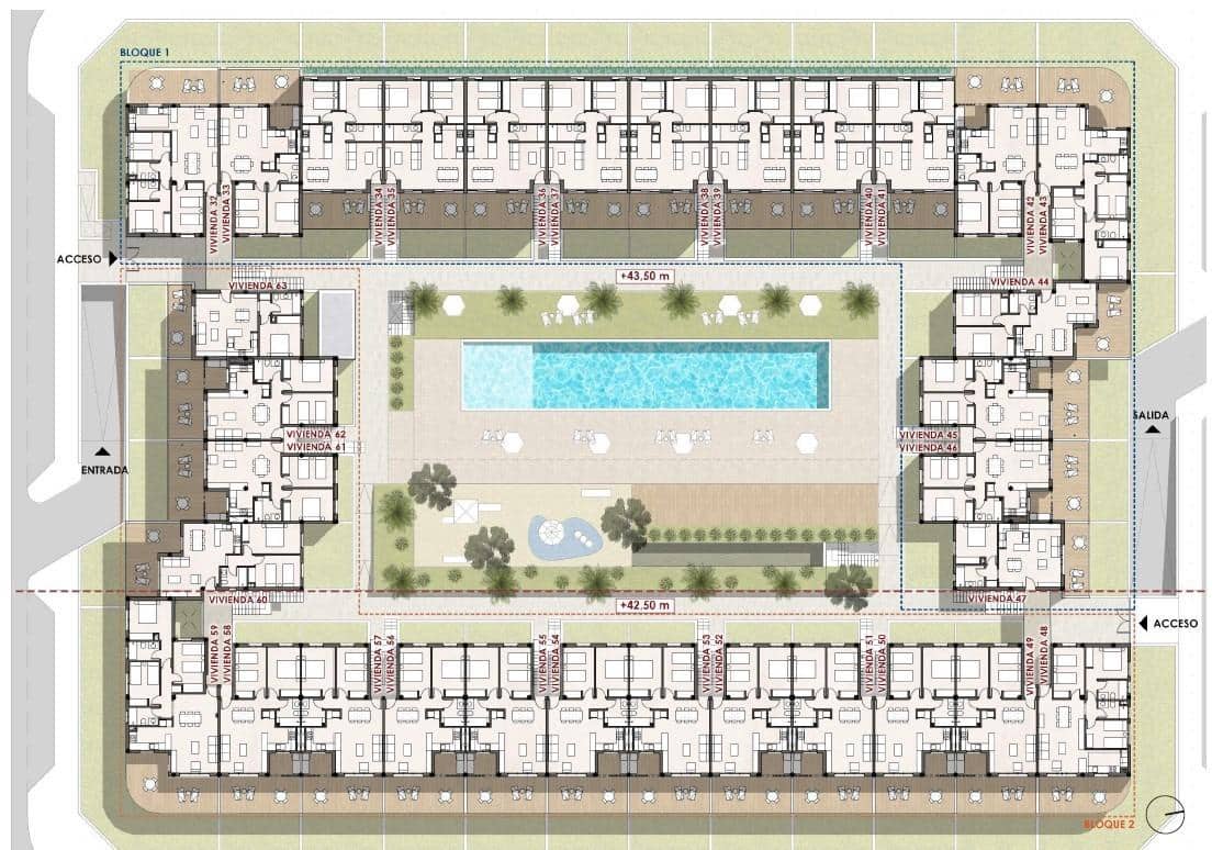 1 slaapkamer Flat te koop in Corralejo met zwembad garage - € 250.000 (Ref: 8767295)