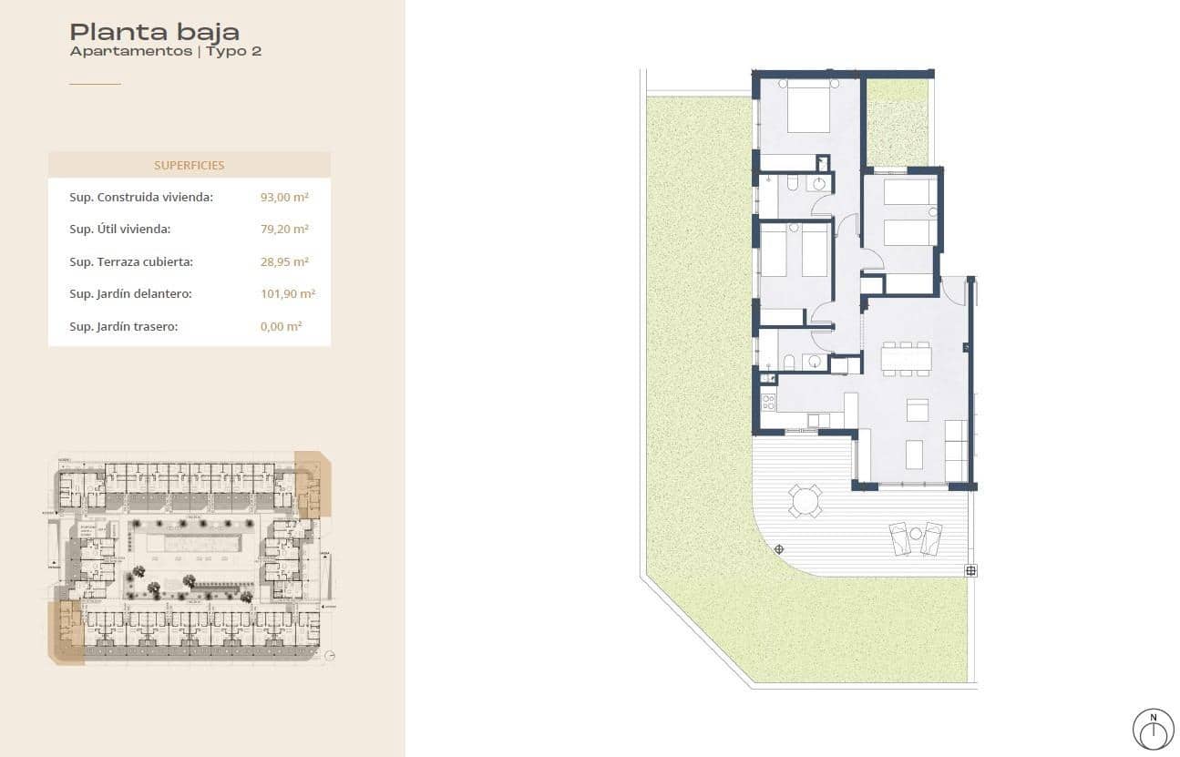 3 Zimmer Wohnung zu verkaufen in Corralejo mit Pool Garage - 425.000 € (Ref: 8767296)