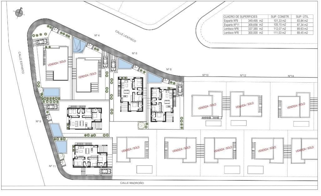 3 soverom Villa til salgs i Pilar de la Horadada med svømmebasseng garasje - € 431 000 (Ref: 8999756)
