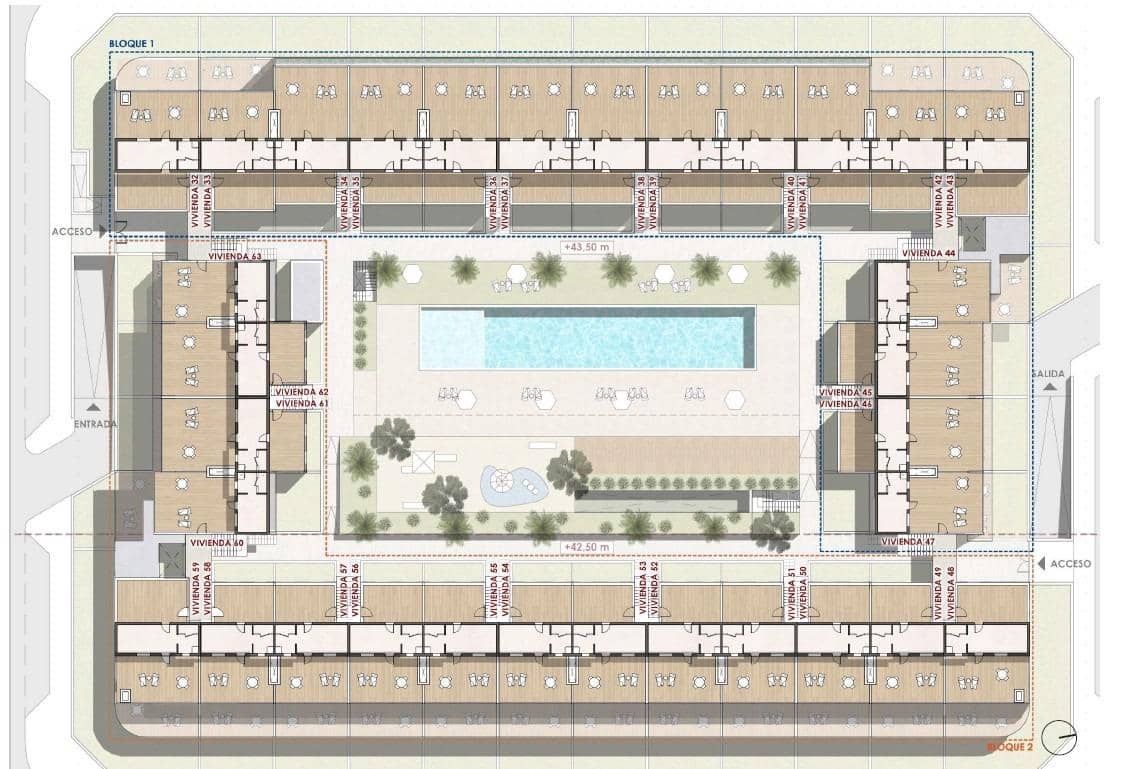 2 Zimmer Wohnung zu verkaufen in Corralejo mit Pool Garage - 353.000 € (Ref: 8999775)