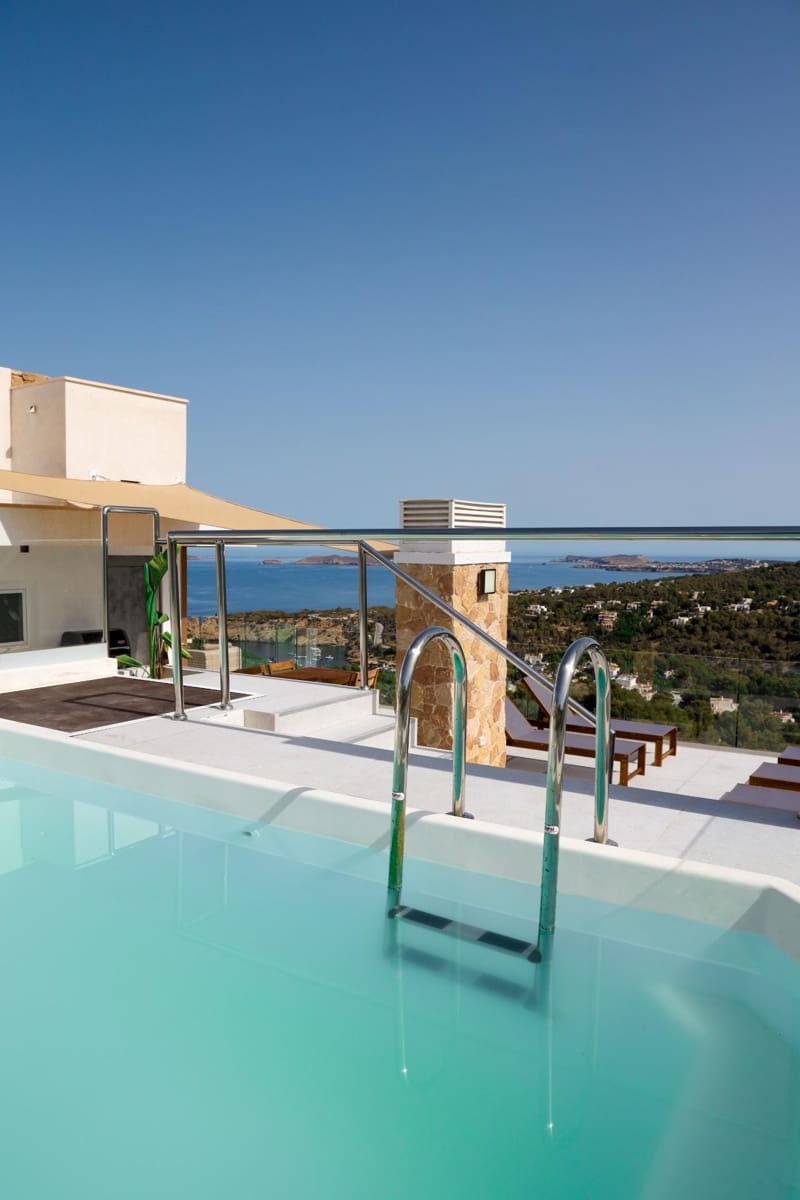 4 soveværelse Penthouse til salg i San Jose / Sant Josep de Sa Talaia med swimmingpool garage - € 1.785.000 (Ref: 9065390)