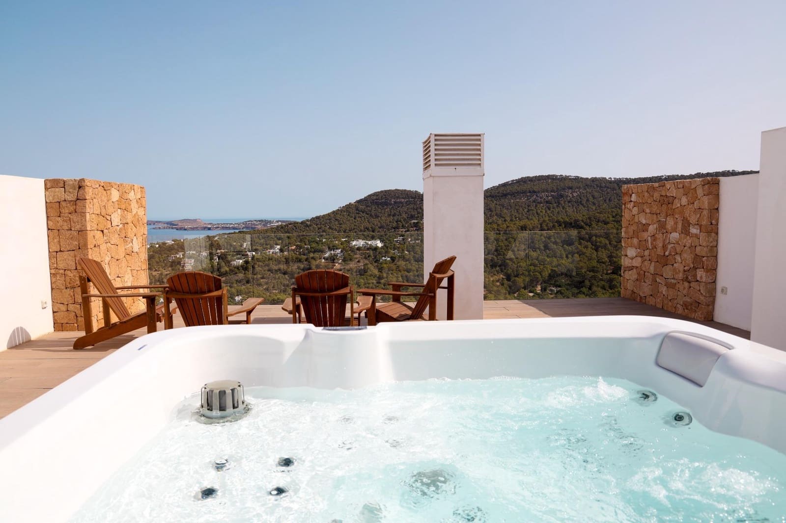 4 soveværelse Penthouse til salg i San Jose / Sant Josep de Sa Talaia med swimmingpool garage - € 1.785.000 (Ref: 9065390)