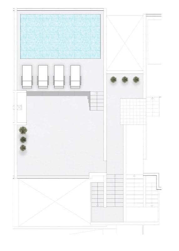 3 camera da letto Attico in vendita in Es Mercadal con piscina garage - 750.000 € (Rif: 9116749)