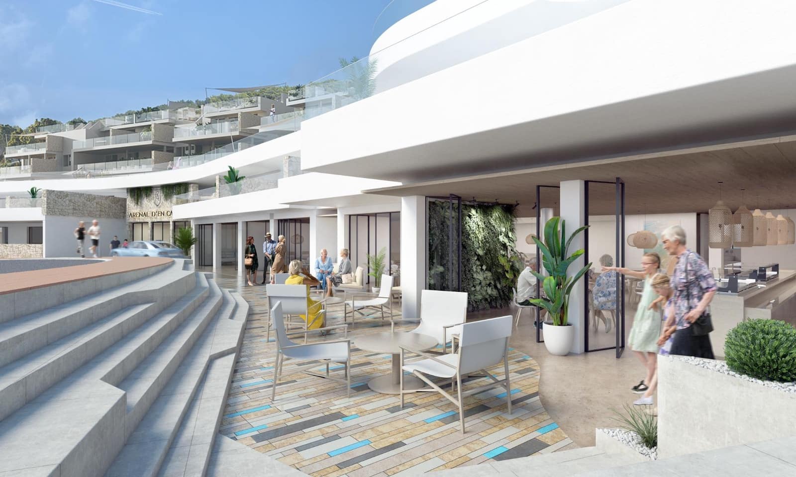 1 chambre Appartement à vendre à Es Mercadal avec piscine garage - 320 000 € (Ref: 9791250)