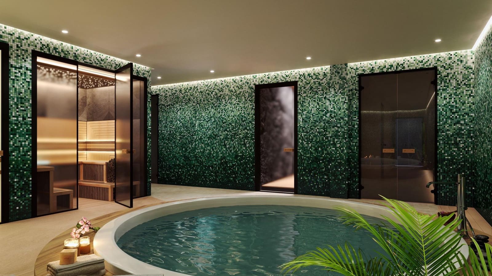 1 chambre Appartement à vendre à Es Mercadal avec piscine garage - 320 000 € (Ref: 9791250)