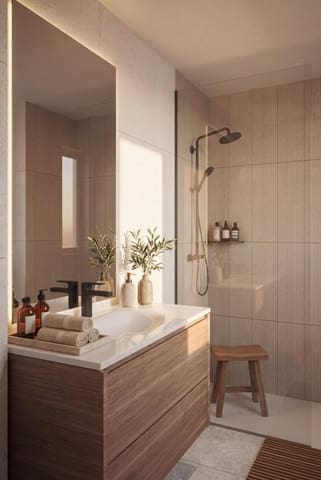 1 soverom Penthouse til salgs i Corralejo, La Oliva med svømmebasseng garasje - € 262 500 (Ref: 9812298)