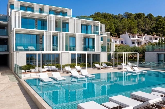 2 soveværelse Penthouse til salg i San Jose / Sant Josep de Sa Talaia med swimmingpool garage - € 1.050.250 (Ref: 9983138)