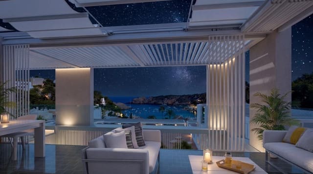 2 soveværelse Penthouse til salg i San Jose / Sant Josep de Sa Talaia med swimmingpool garage - € 1.050.250 (Ref: 9983138)