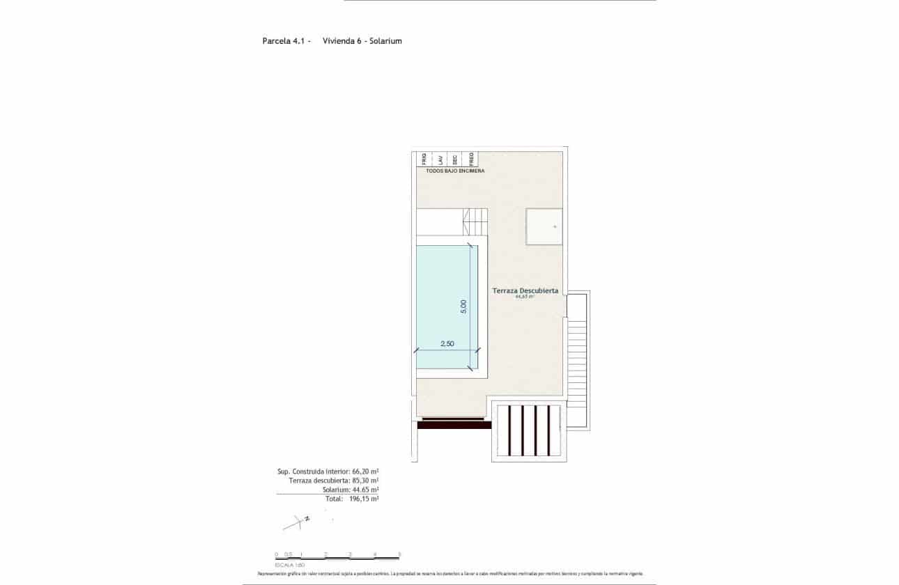 Bungalow de 3 habitaciones en San Miguel de Salinas en venta con piscina garaje - 425.000 € (Ref: 10043372)
