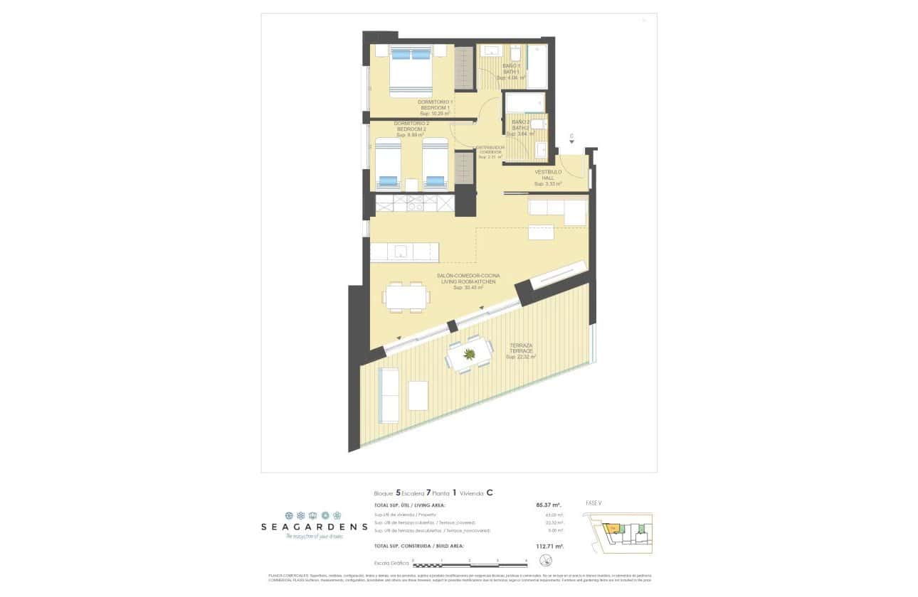 2 sypialnia Apartament na sprzedaż w Campoamor z basenem garażem - 320 000 € (Ref: 10089999)