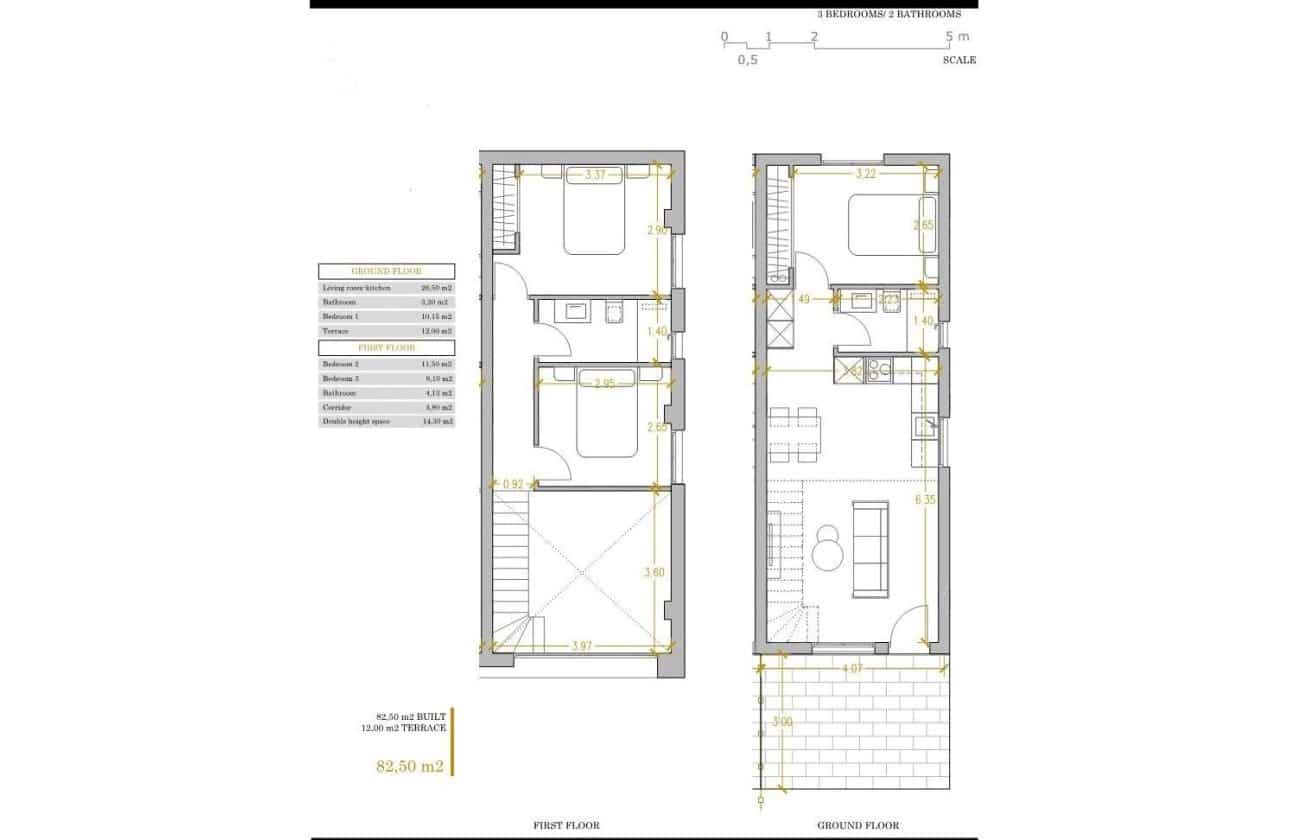 3 bedroom Townhouse for sale in Orihuela Costa with pool - € 310,000 (Ref: 8966260)