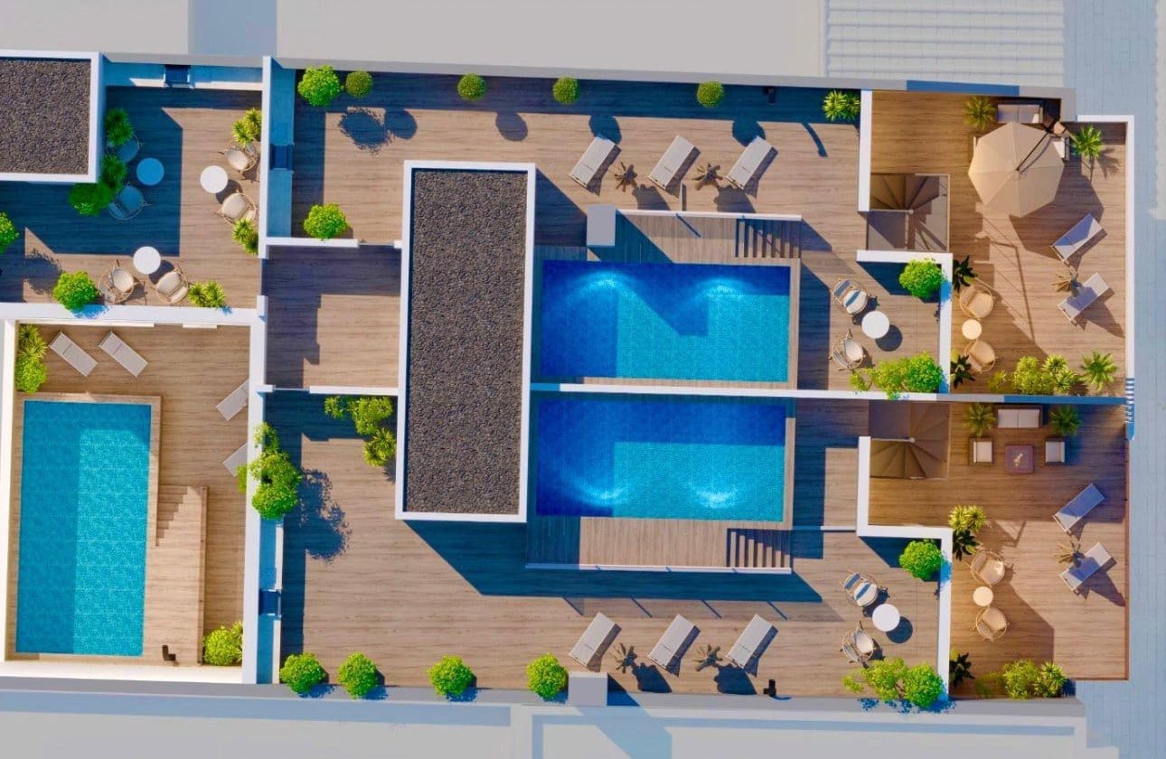 3 soveværelse Penthouse til salg i Torrevieja med swimmingpool - € 599.000 (Ref: 9134169)