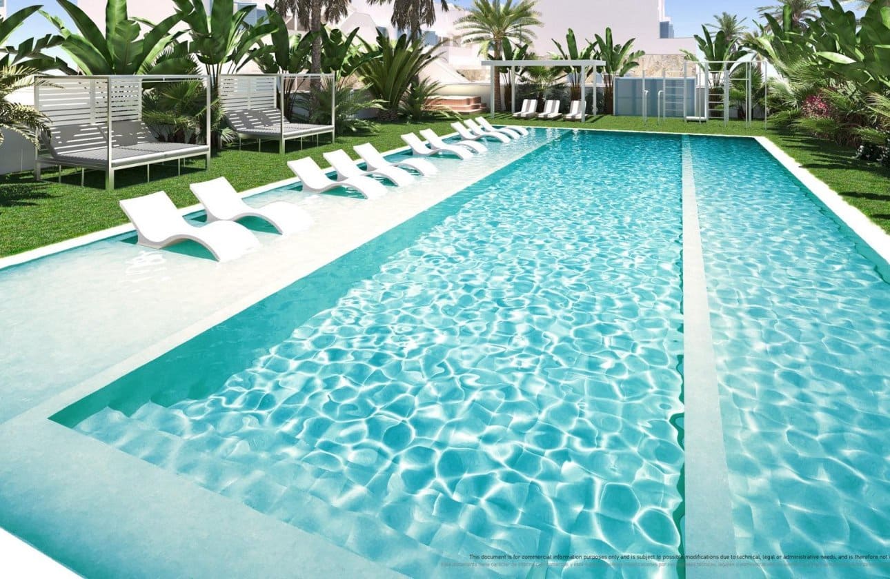 3 soveværelse Bungalow til salg i Torre de la Horadada med swimmingpool - € 385.000 (Ref: 9428971)