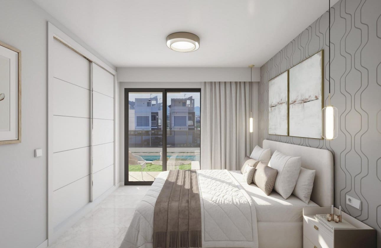 3 soveværelse Bungalow til salg i Puerto de Mazarron med swimmingpool - € 342.311 (Ref: 9428979)