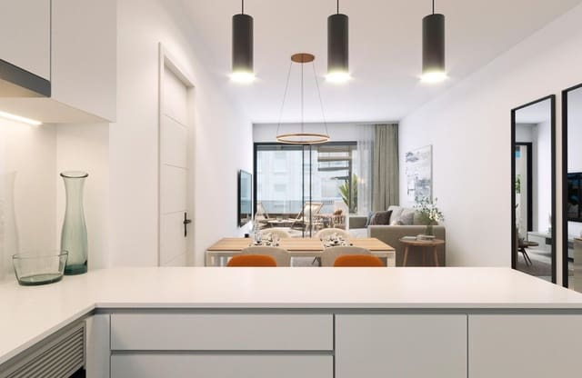 2 quarto Penthouse para venda em Las Piscinas Naturales, Torrevieja com piscina - 380 000 € (Ref: 9429377)