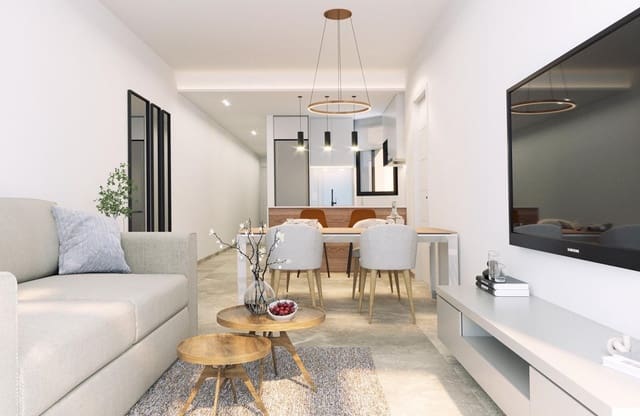 2 quarto Penthouse para venda em Las Piscinas Naturales, Torrevieja com piscina - 380 000 € (Ref: 9429377)