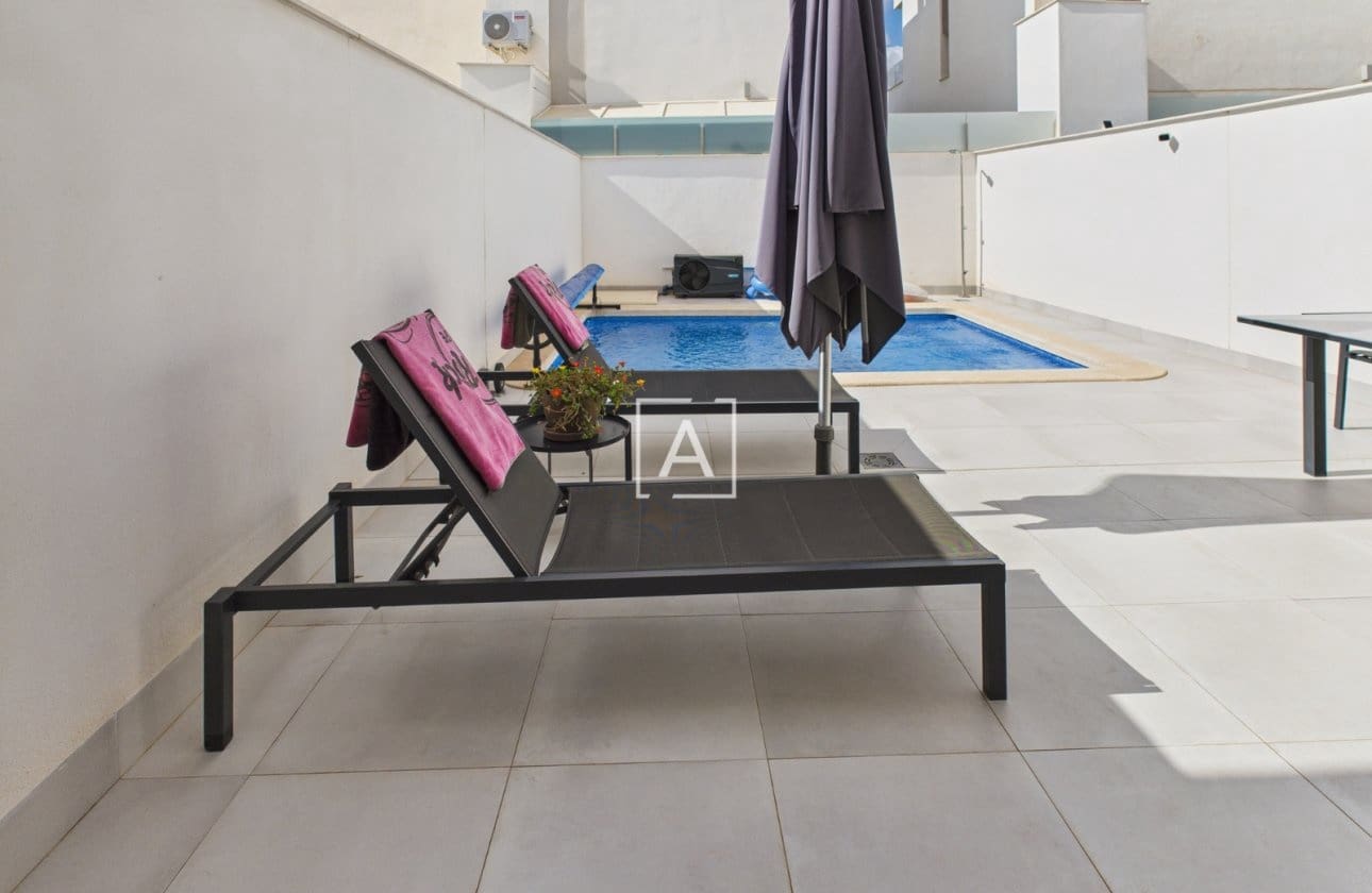 2 chambre Maison de Ville à vendre à Pilar de la Horadada avec piscine - 299 995 € (Ref: 9429378)