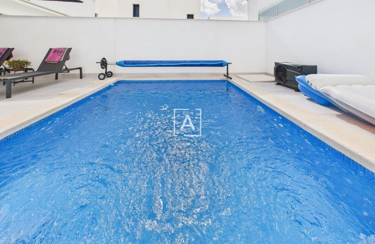 2 chambre Maison de Ville à vendre à Pilar de la Horadada avec piscine - 299 995 € (Ref: 9429378)