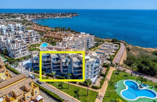 2 soveværelse Strandlejlighed til salg i Campoamor, Orihuela med swimmingpool garage - € 279.000 (Ref: 9432547)