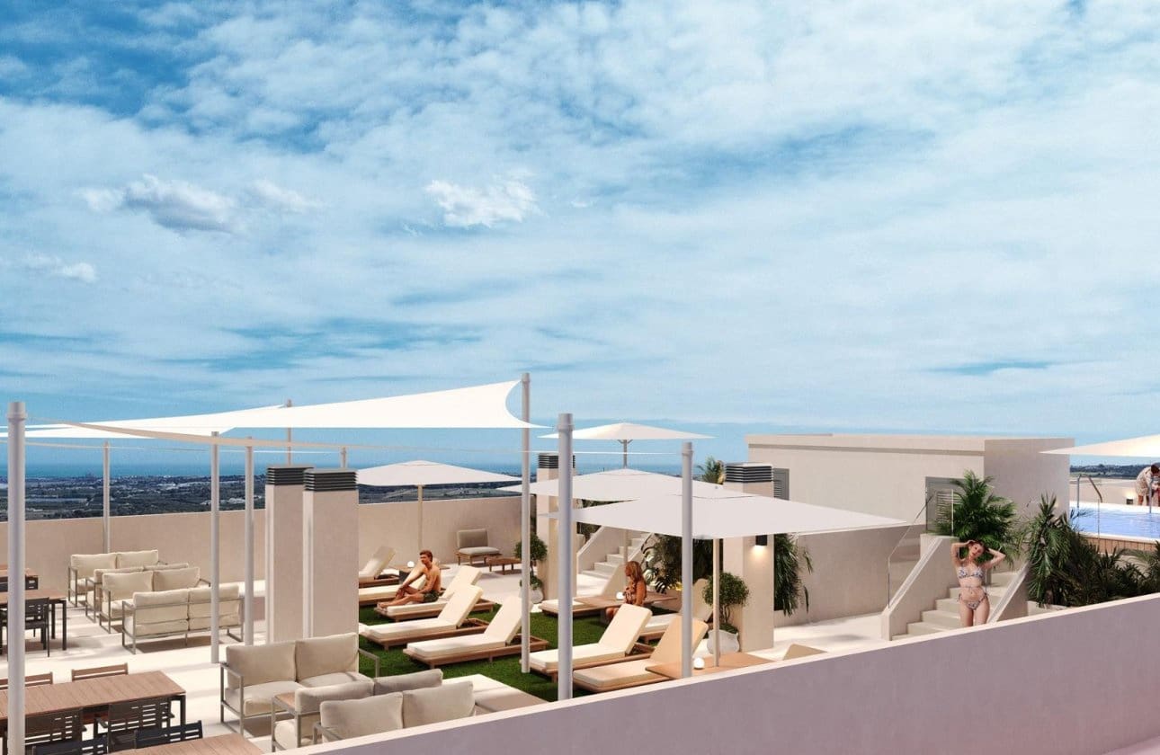 2 sovrum Lägenhet till salu i San Miguel de Salinas med pool - 155 000 € (Ref: 9608333)