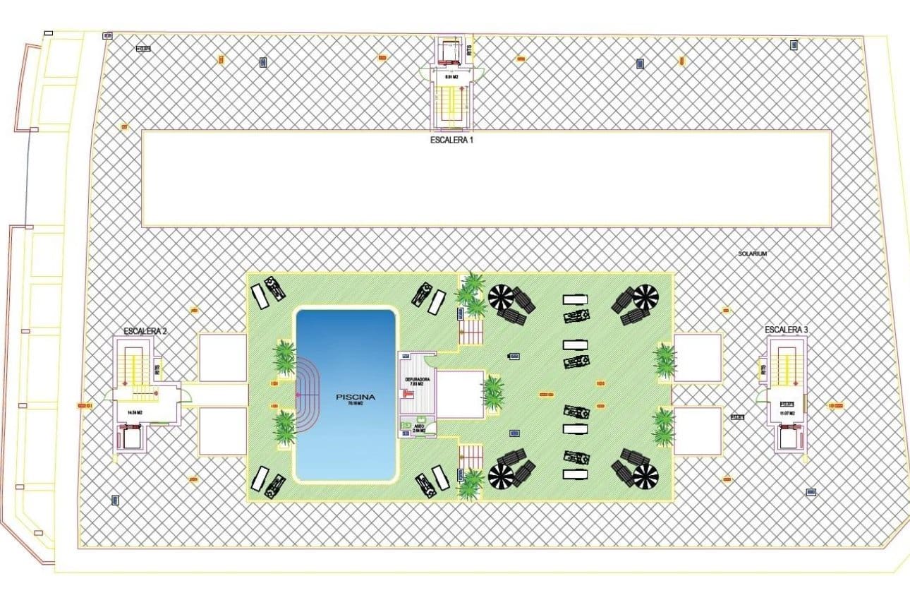 2 sovrum Lägenhet till salu i San Miguel de Salinas med pool - 155 000 € (Ref: 9608333)