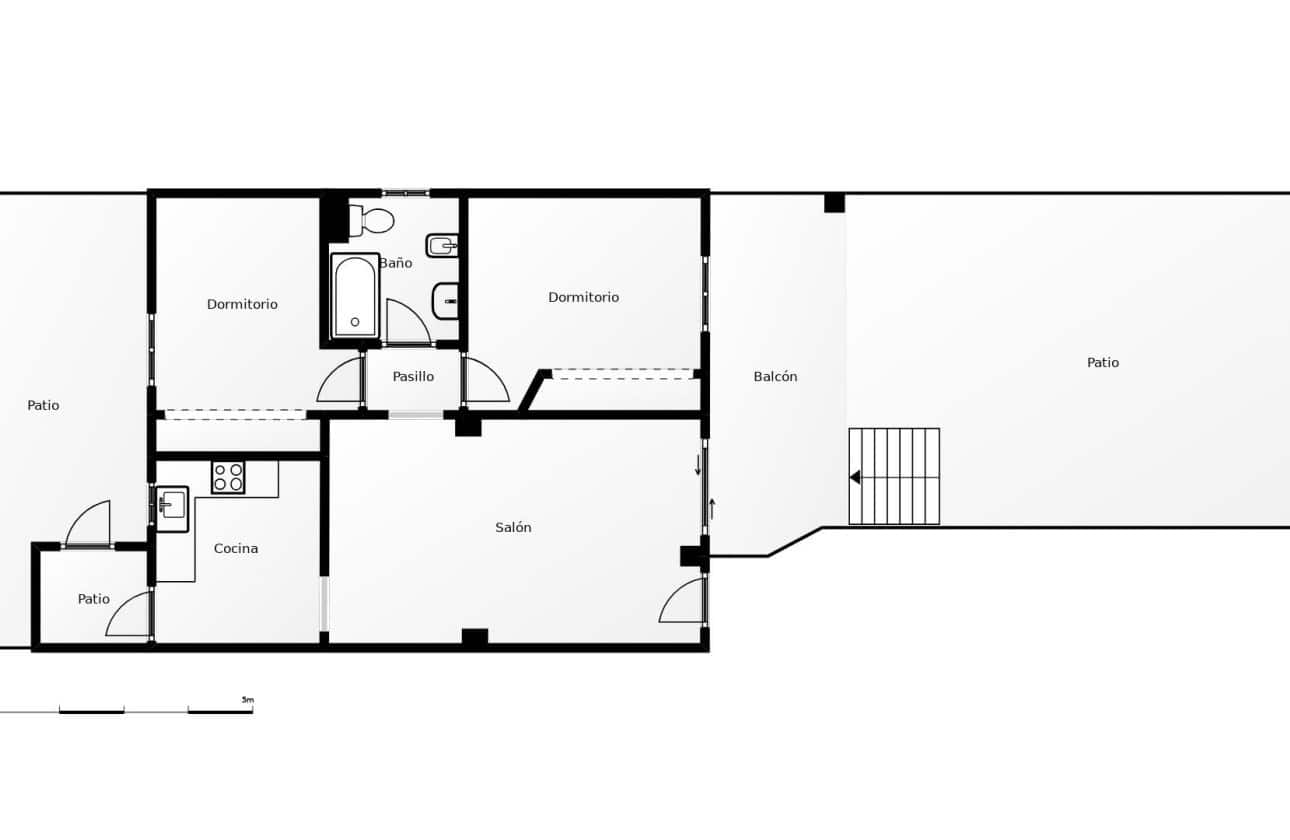 Apartamento de 2 habitaciones en Orihuela Costa en venta con piscina - 135.000 € (Ref: 9901633)