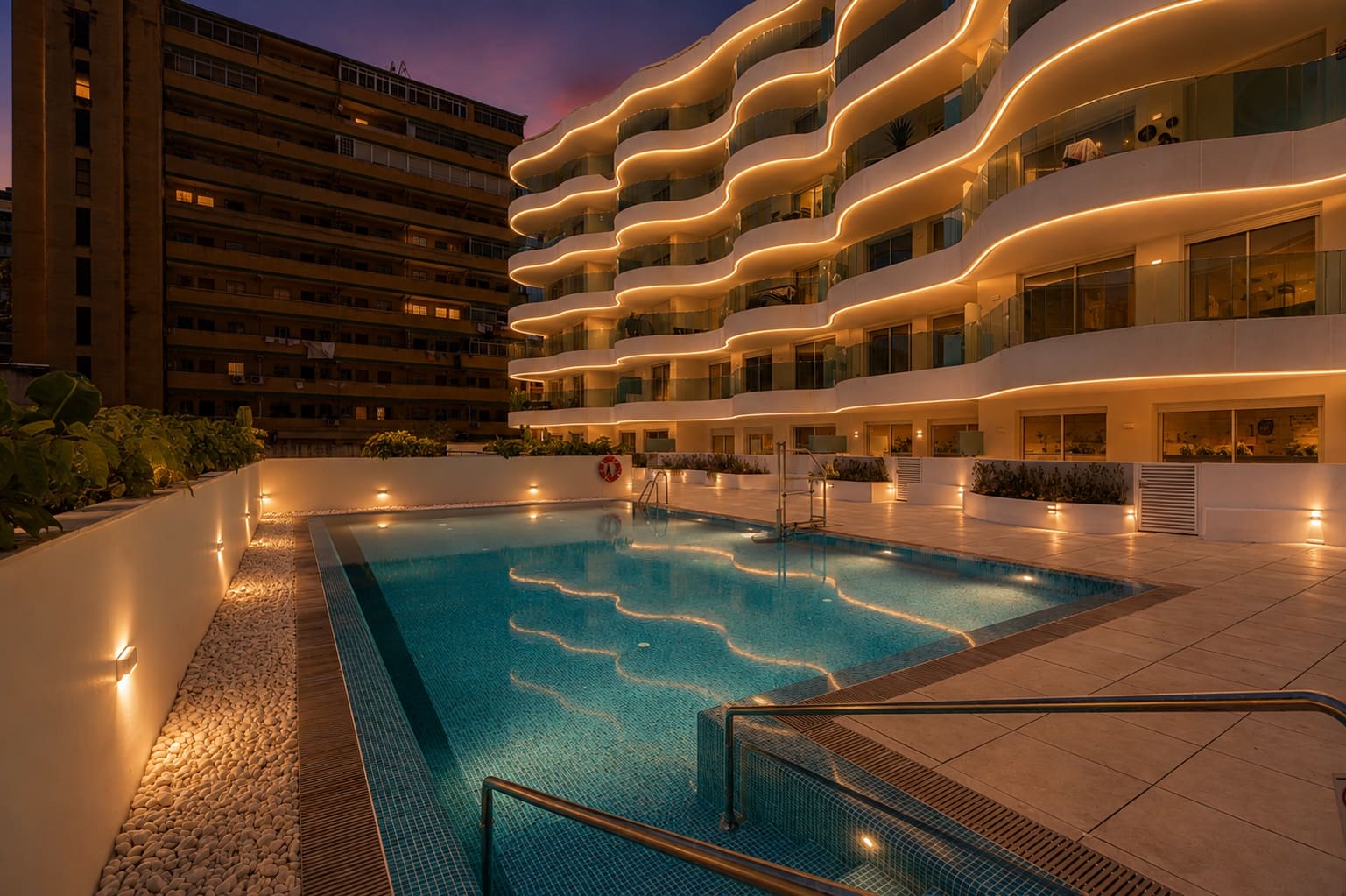 Apartamento de 2 habitaciones en Fuengirola en venta con piscina garaje - 469.000 € (Ref: 10160050)