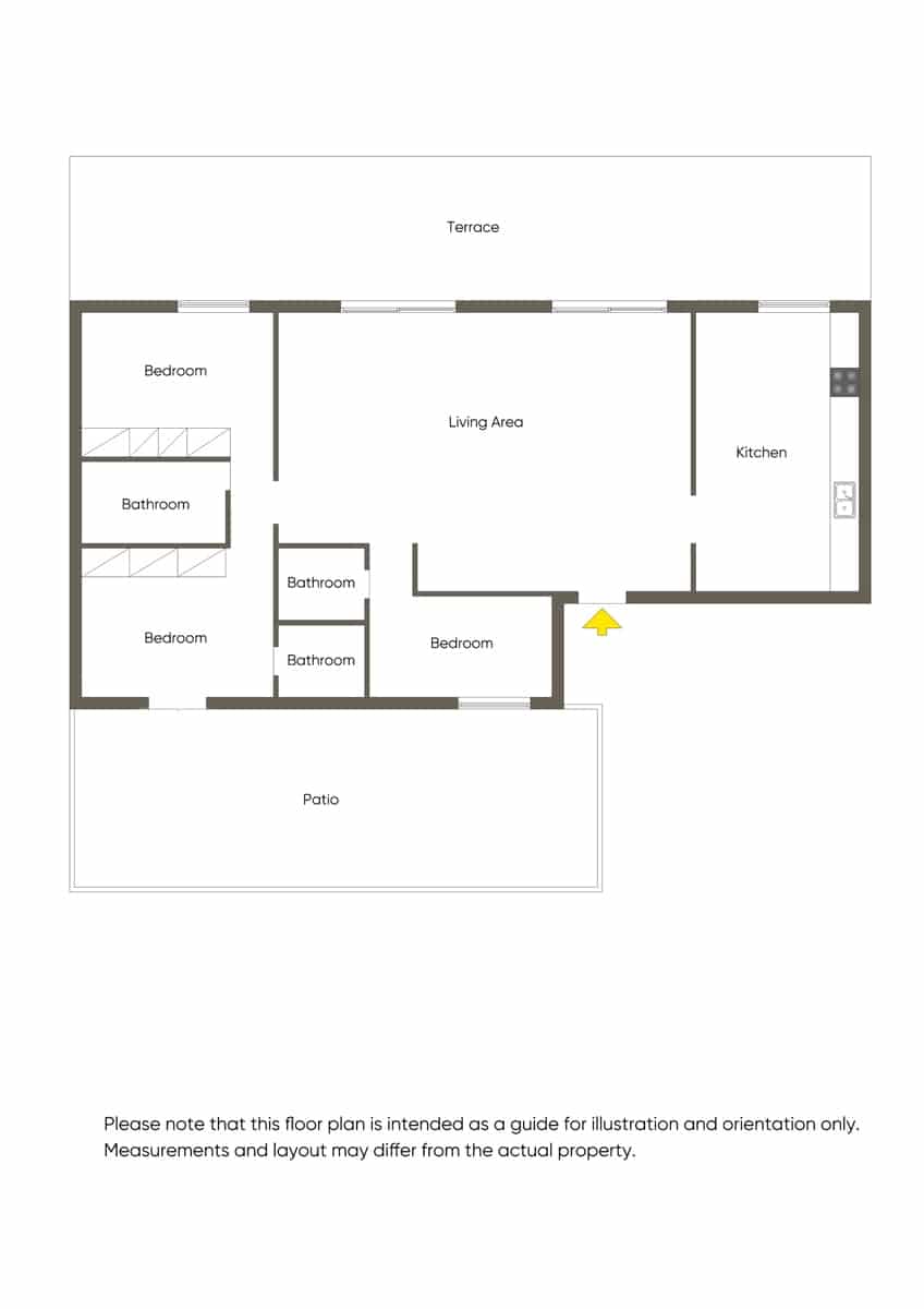 3 makuuhuone Huoneisto myytävänä paikassa Fuengirola mukana 
autotalli - 525 000 € (Ref: 9363303)