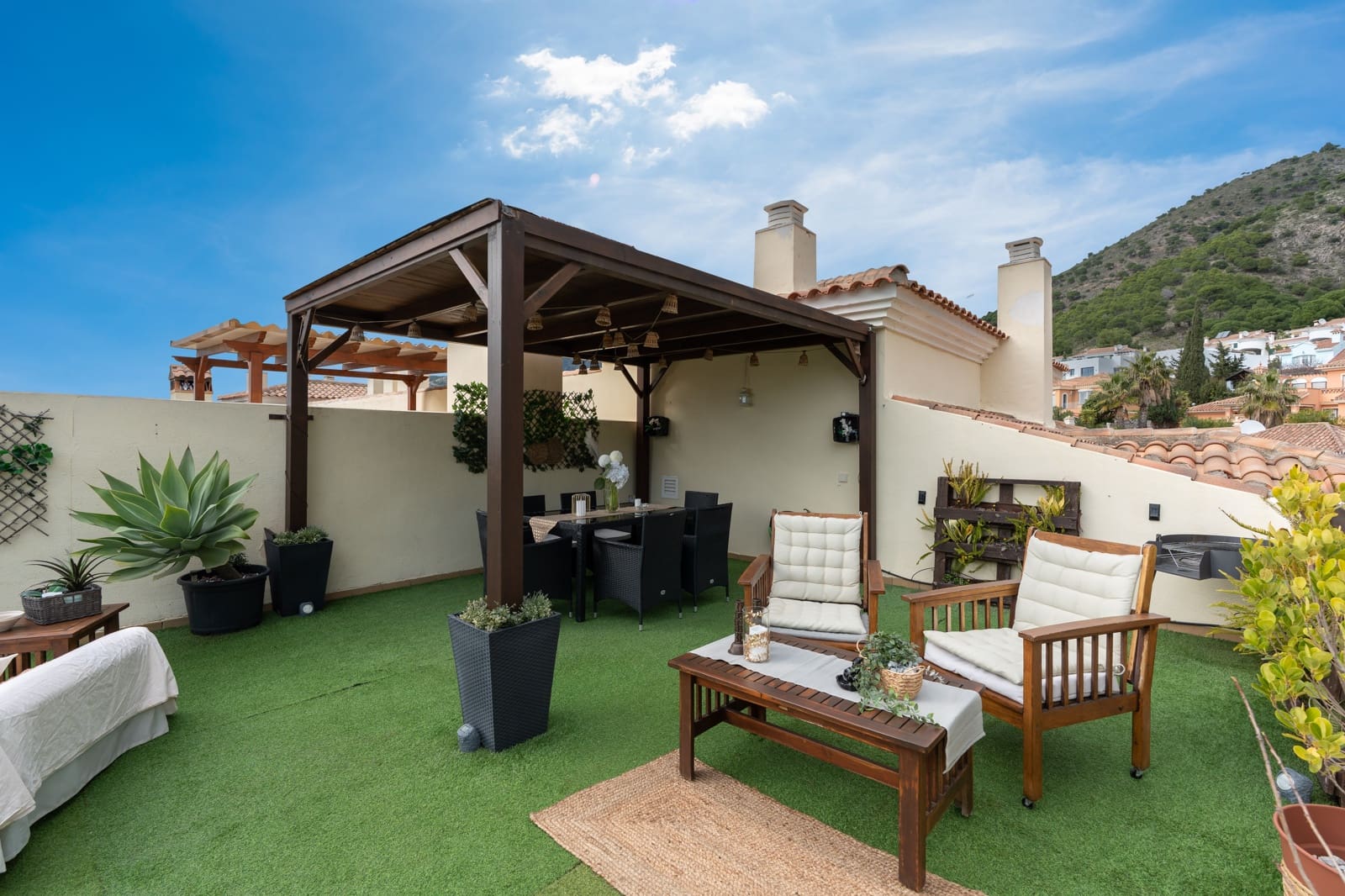 3 sovrum Takvåning till salu i Mijas med pool garage - 585 000 € (Ref: 9562286)