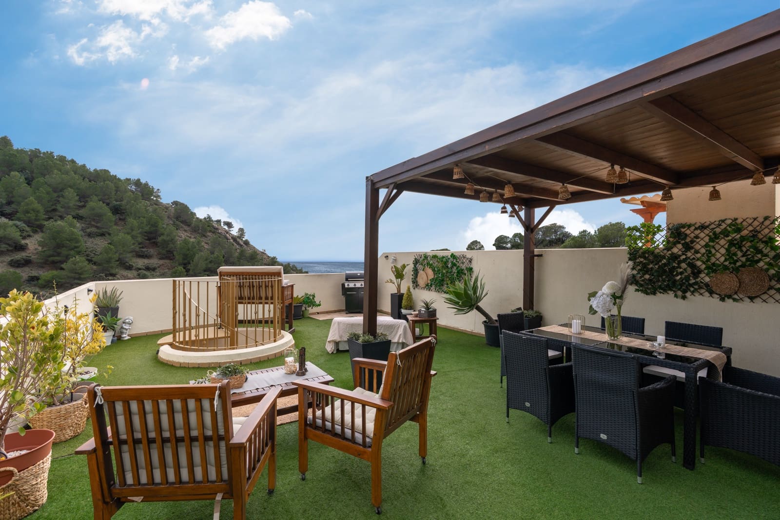 3 sovrum Takvåning till salu i Mijas med pool garage - 585 000 € (Ref: 9562286)