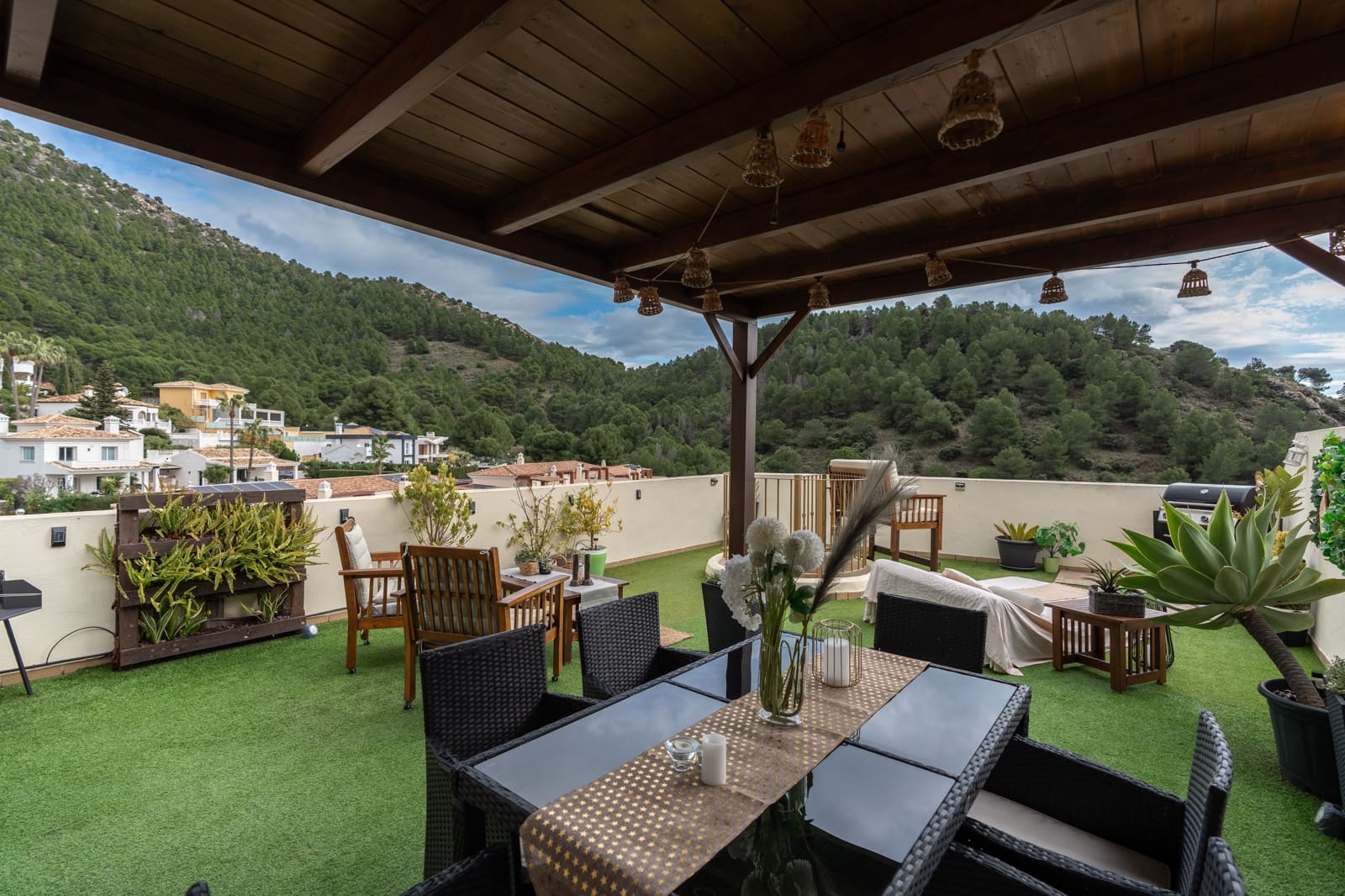 3 sovrum Takvåning till salu i Mijas med pool garage - 585 000 € (Ref: 9562286)