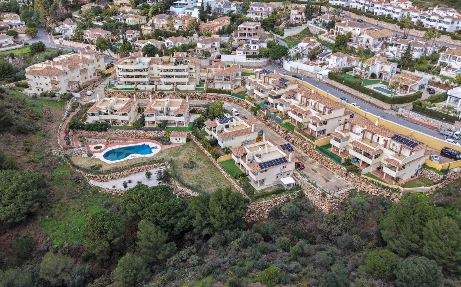 3 sovrum Takvåning till salu i Mijas med pool garage - 585 000 € (Ref: 9562286)