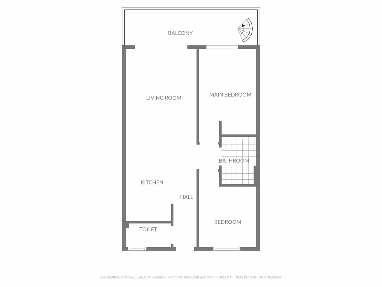 2 soverom Penthouse til salgs i Torrequebrada med svømmebasseng garasje - € 280 000 (Ref: 9733448)