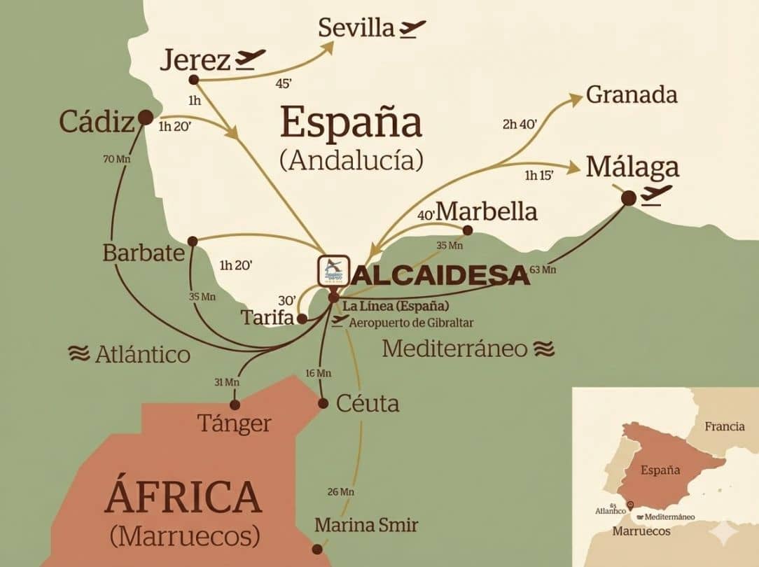 2 quarto Apartamento para venda em La Linea de la Concepcion - 349 000 € (Ref: 9537090)