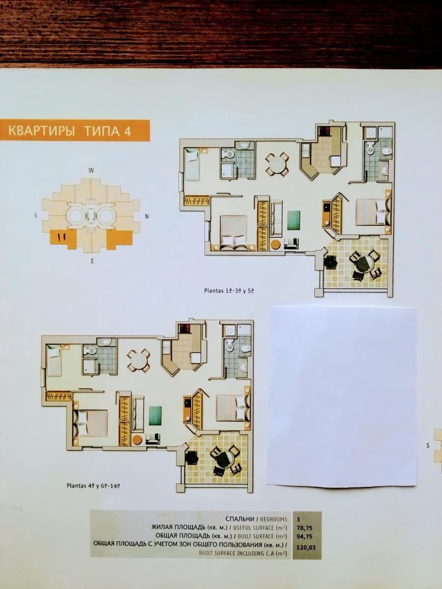 Apartamento de 3 habitaciones en Torrevieja en venta - 259.900 € (Ref: 9462403)