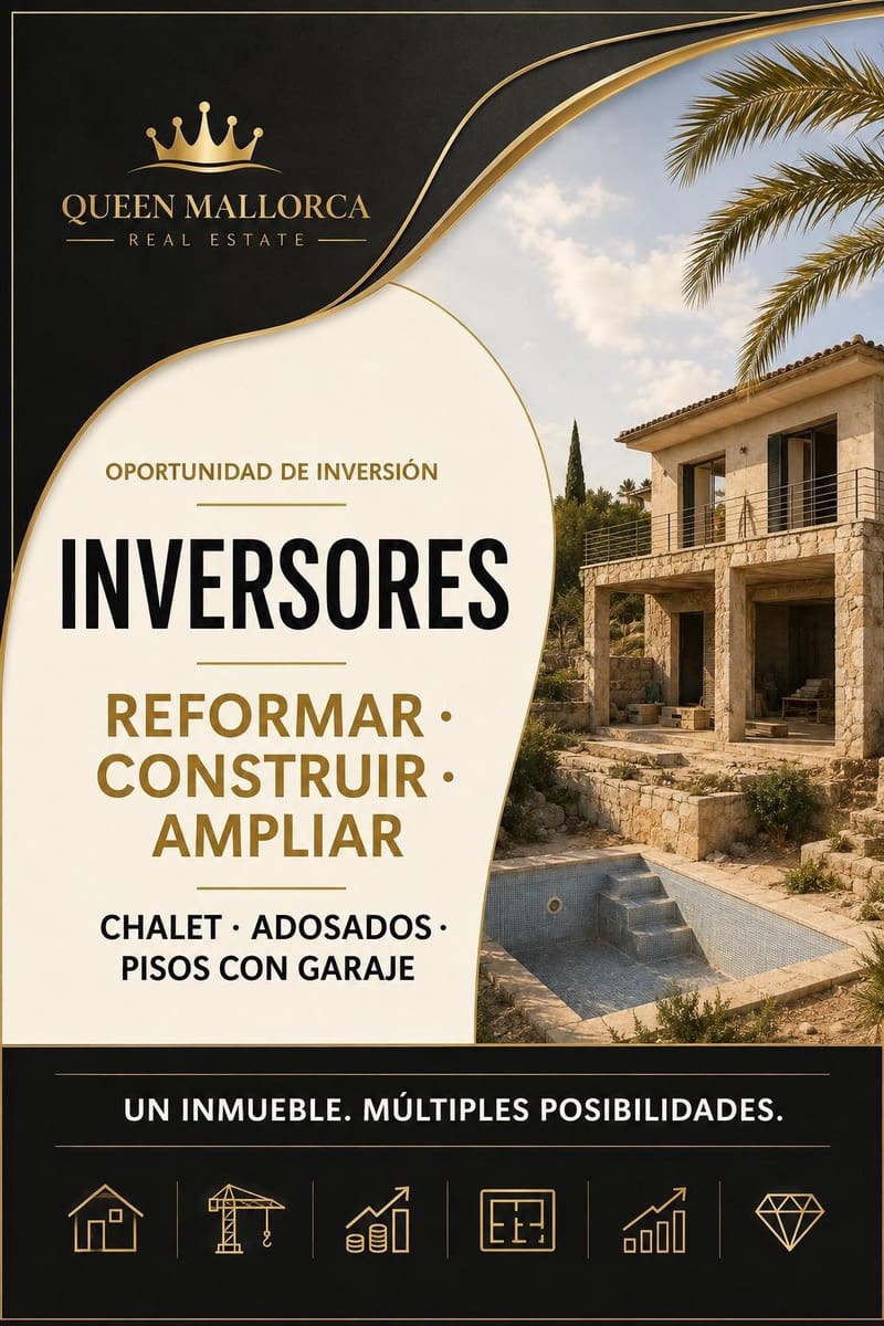 6 chambre Villa/Maison à vendre à Palma de Mallorca avec garage - 599 000 € (Ref: 10004282)
